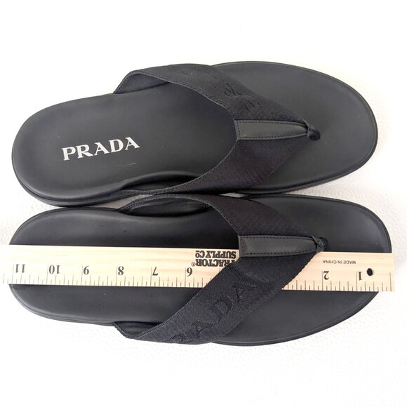 PRADA Men\'s NASTRO Thong Sandals main image 8